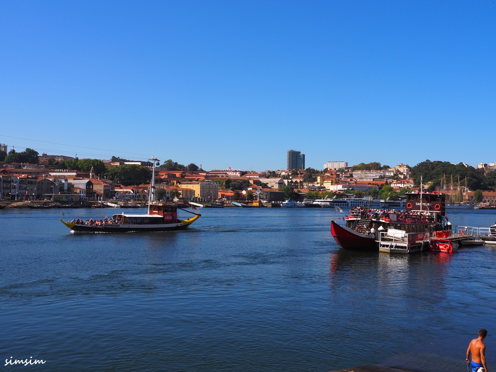 ポルトガル　ポルト　ドウロ川