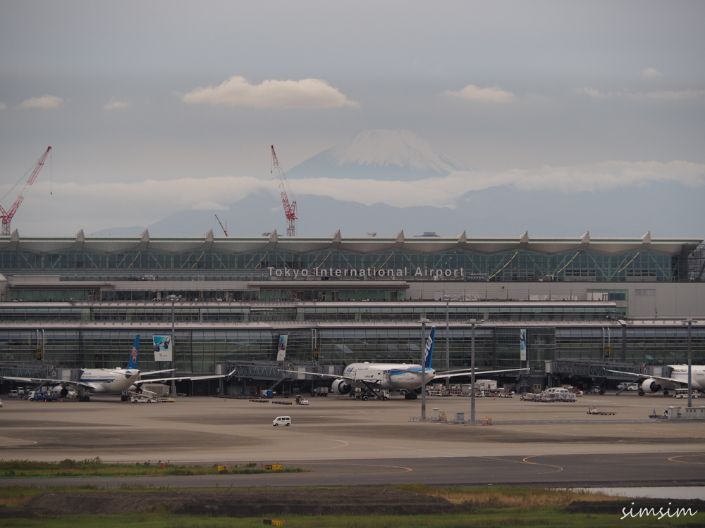 羽田空港飛行機撮影