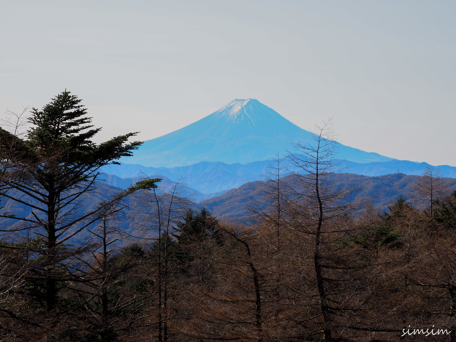 笠取山