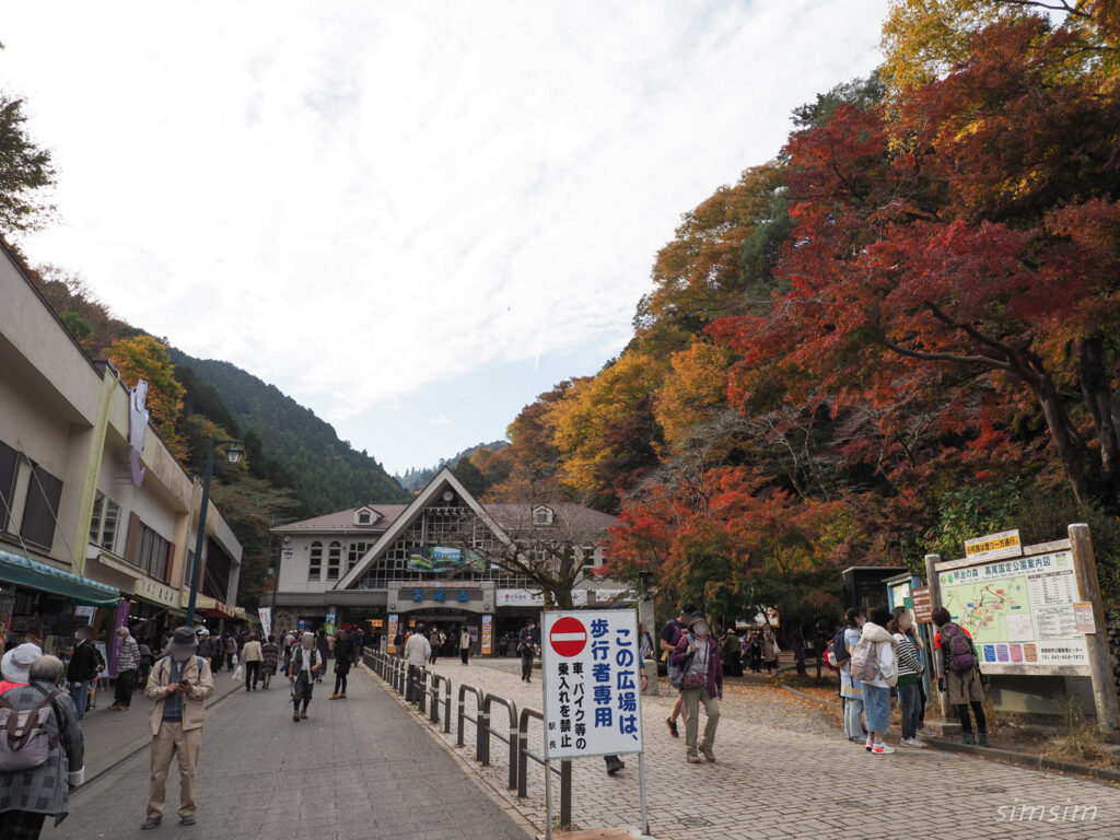 高尾山紅葉登山