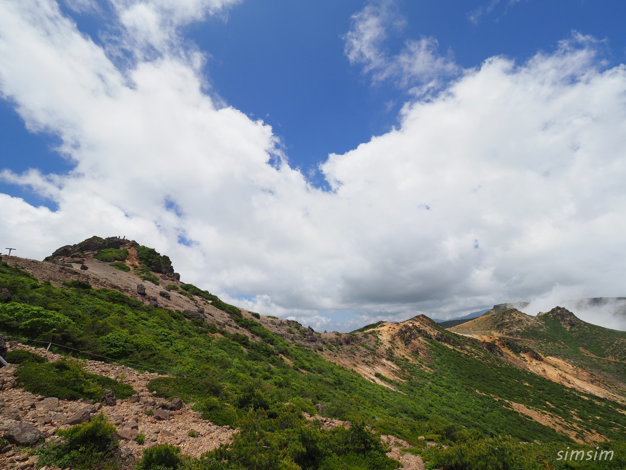 安達太良山登山