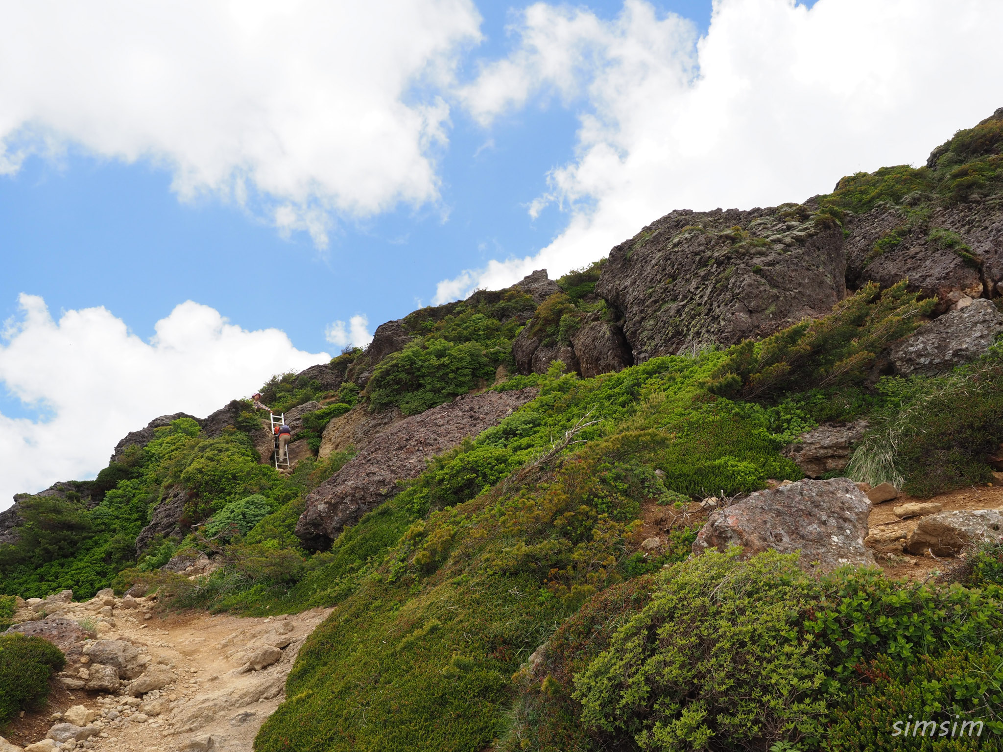 安達太良山登山