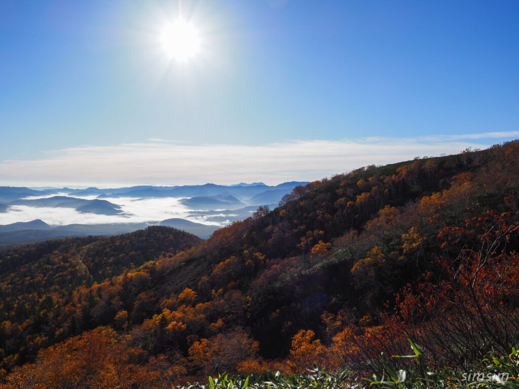 銀泉台～大雪山赤岳登山