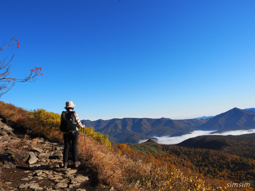 銀泉台～大雪山赤岳登山