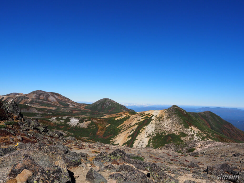 銀泉台～大雪山赤岳登山