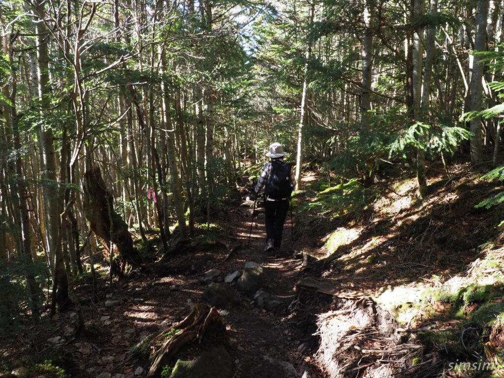 黒斑山登山　外輪山周回コース