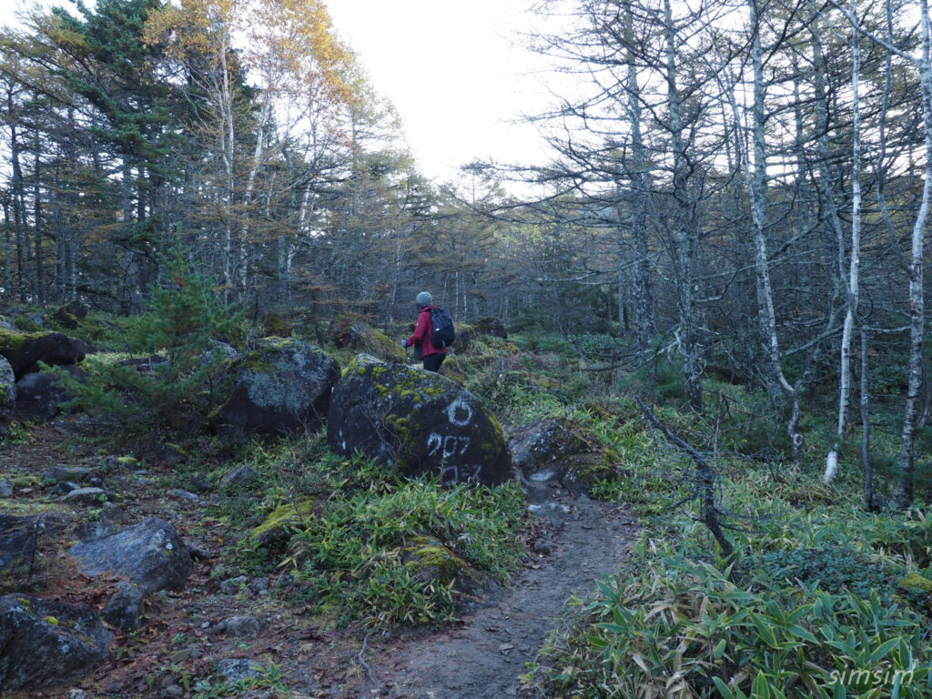 黒斑山登山　外輪山周回コース