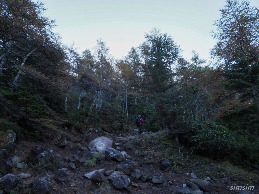 黒斑山登山　外輪山周回コース