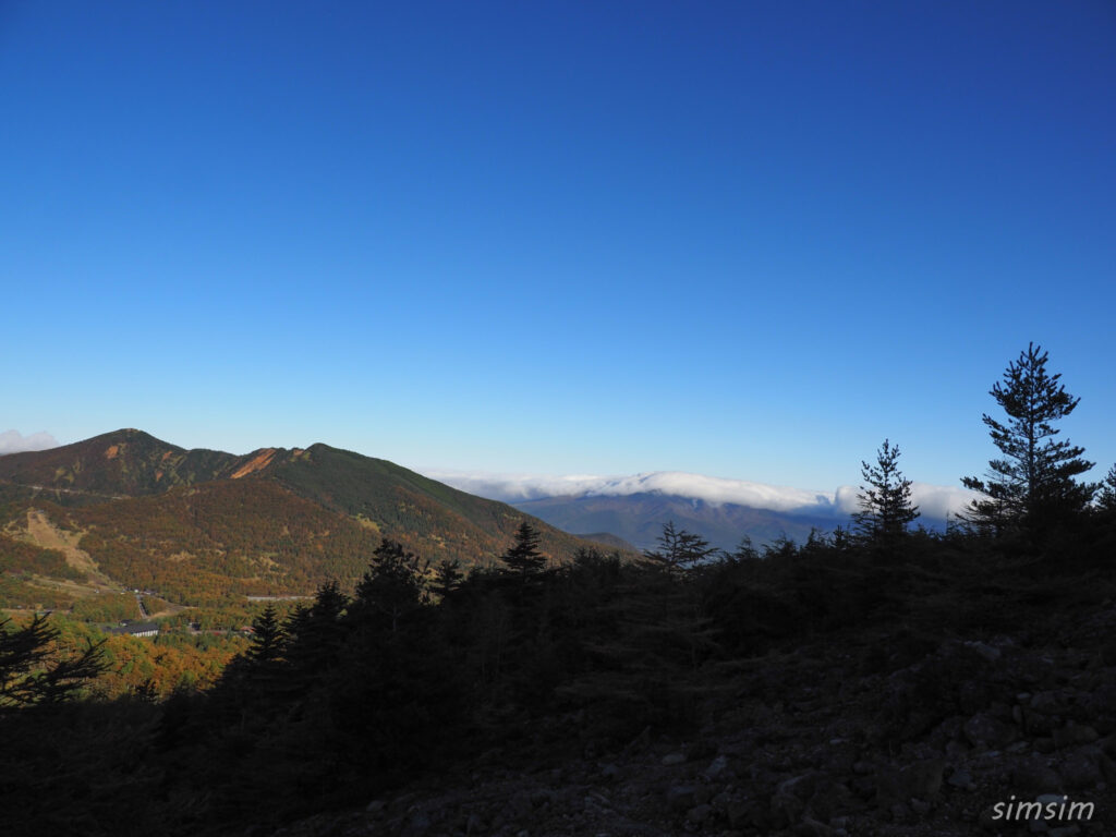 黒斑山登山　外輪山周回コース