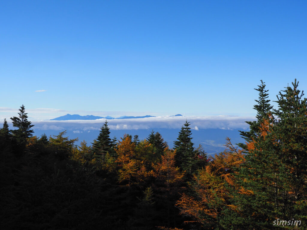 黒斑山登山　外輪山周回コース