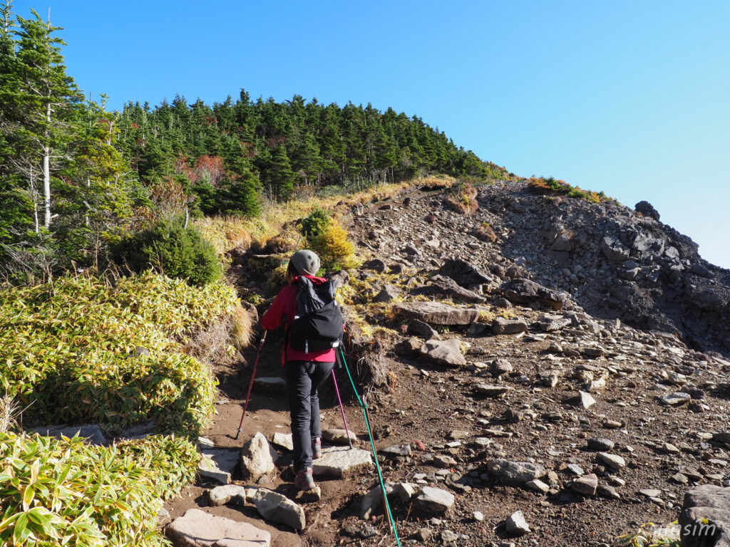 黒斑山登山　外輪山周回コース