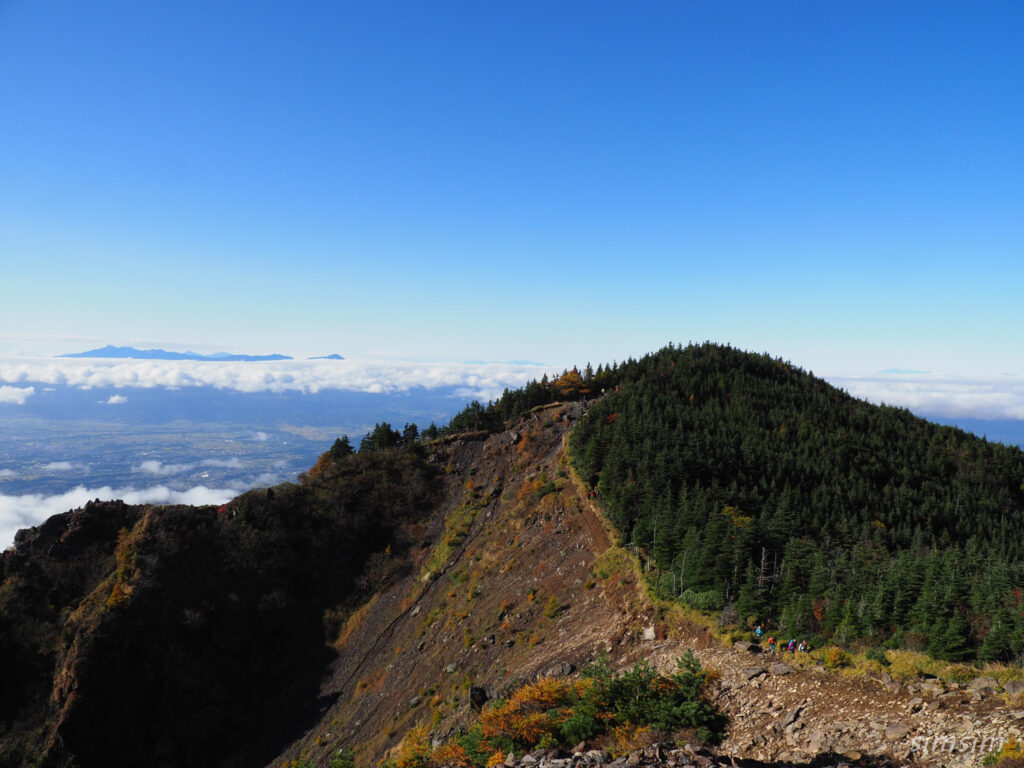 黒斑山登山　外輪山周回コース