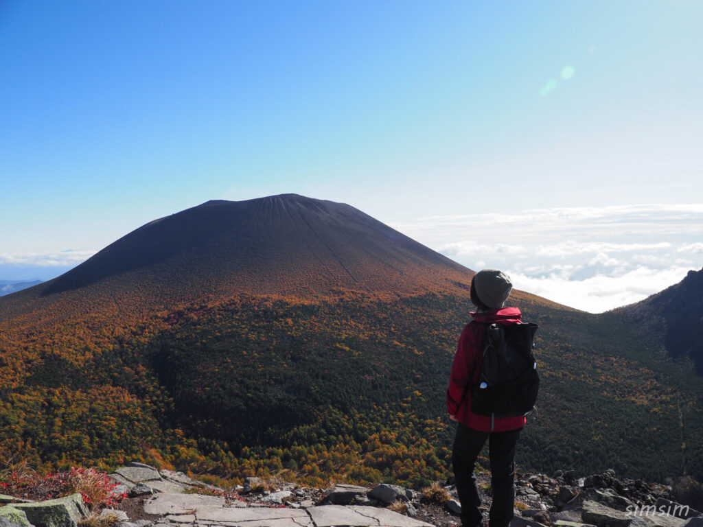 黒斑山登山　外輪山周回コース　トーミの頭