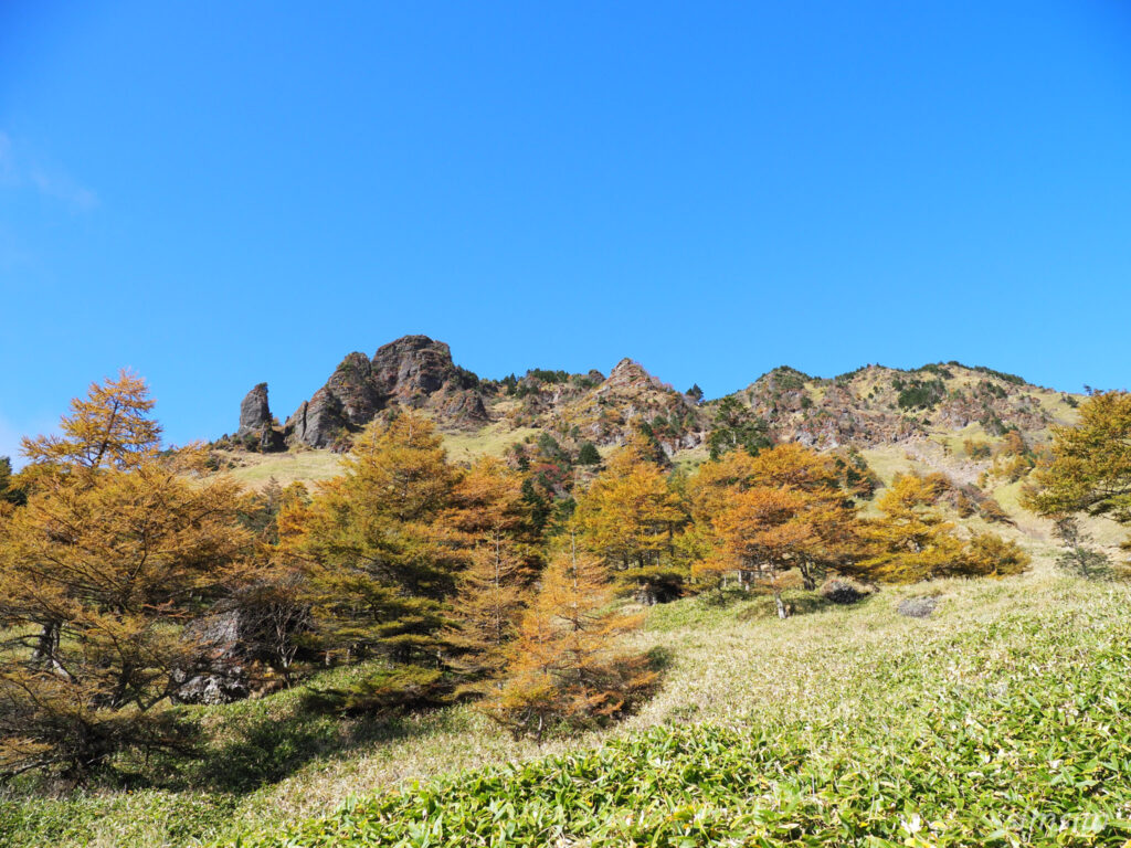 黒斑山登山　外輪山周回コース