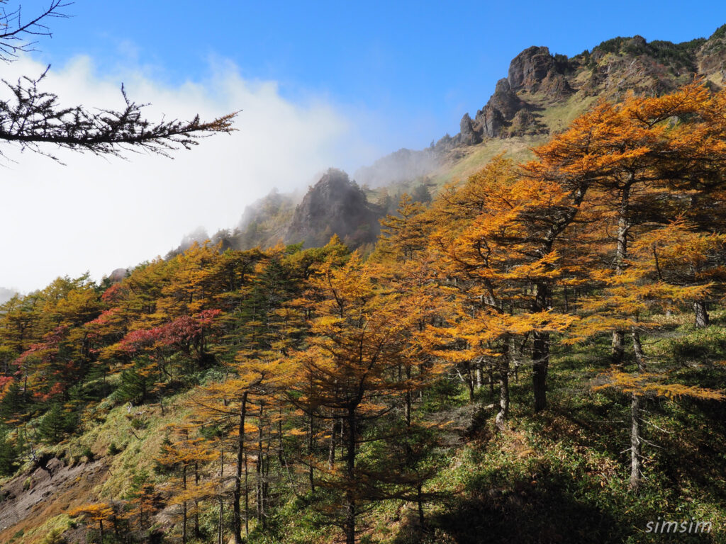 黒斑山登山　外輪山周回コース