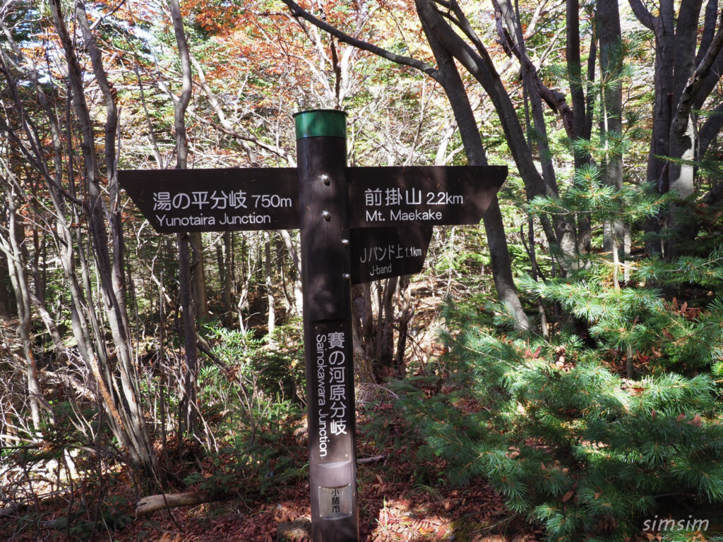 黒斑山登山　外輪山周回コース