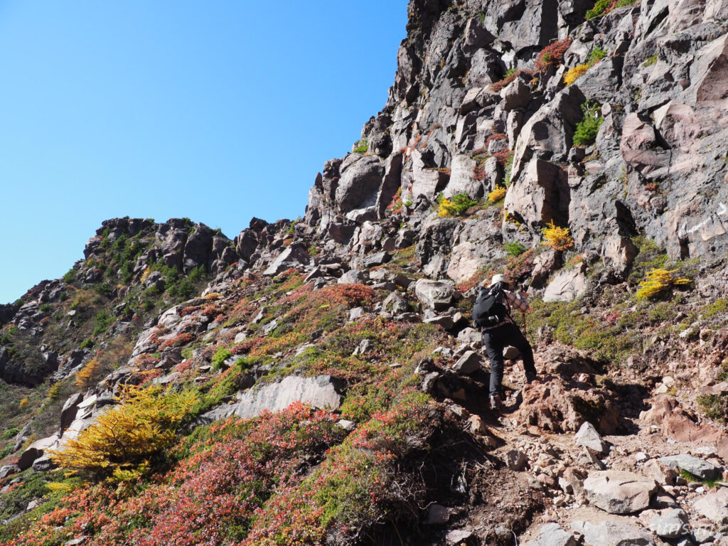 黒斑山登山　外輪山周回コース　Jバンド