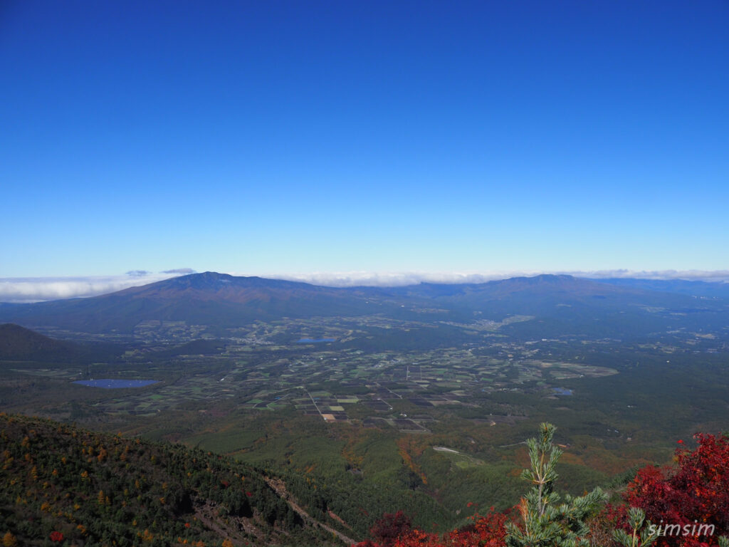 黒斑山登山　外輪山周回コース