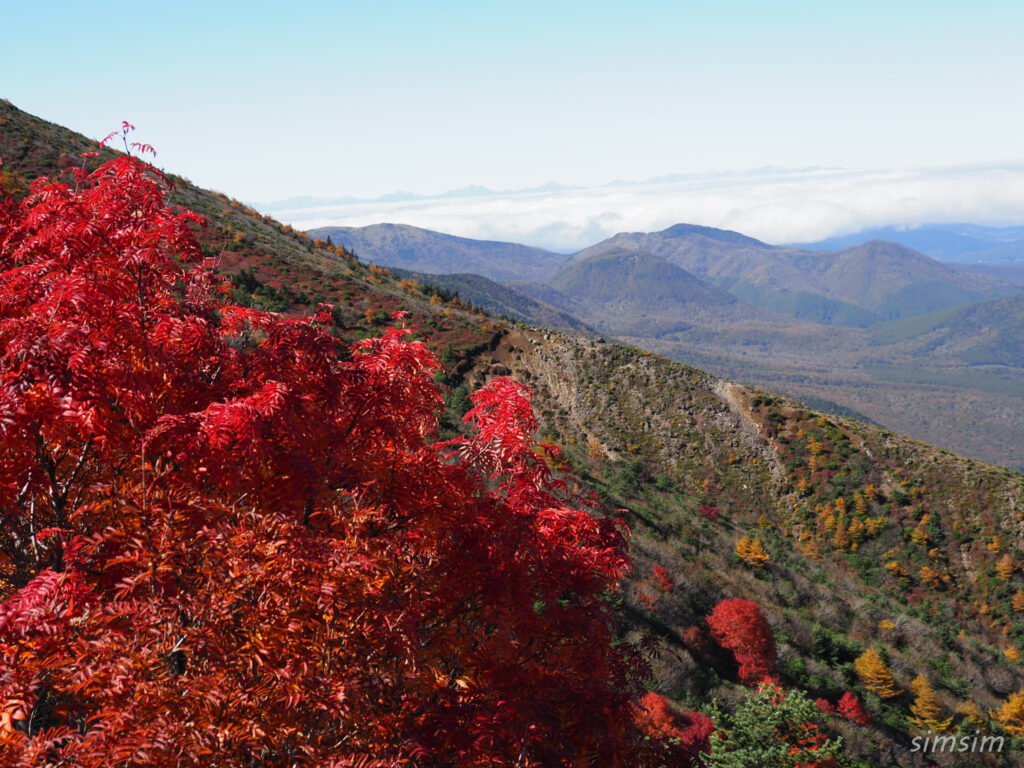 黒斑山登山　外輪山周回コース