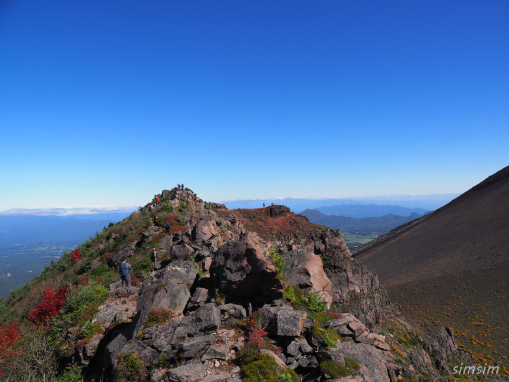 黒斑山登山　外輪山周回コース