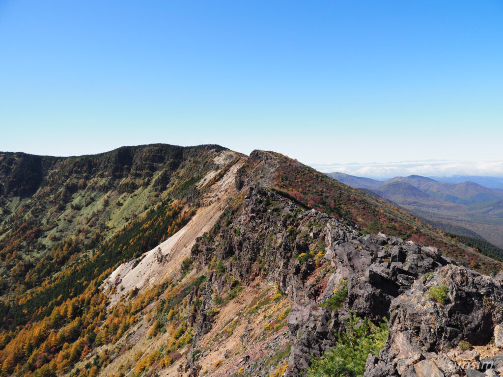 黒斑山登山　外輪山周回コース