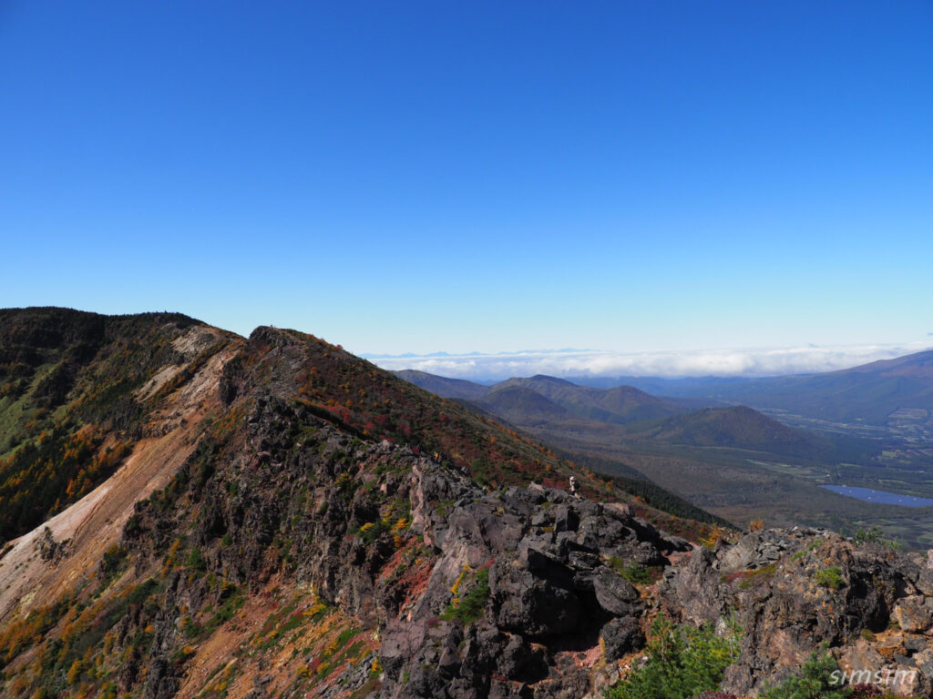 黒斑山登山　外輪山周回コース