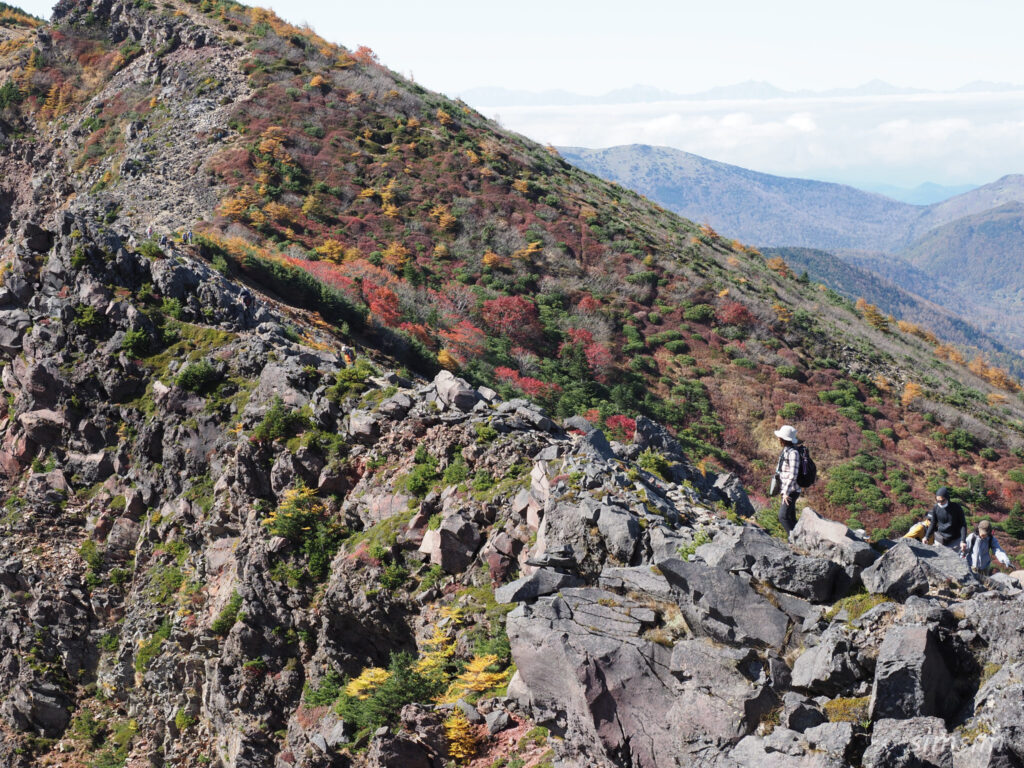 黒斑山登山　外輪山周回コース