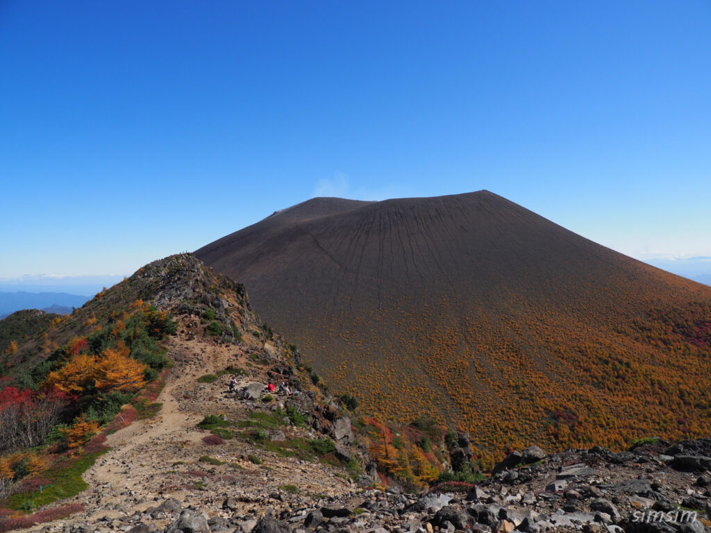 黒斑山登山　外輪山周回コース　仙人岳