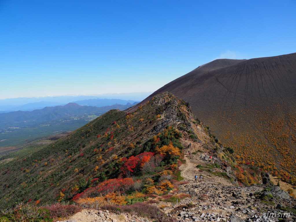 黒斑山登山　外輪山周回コース　仙人岳