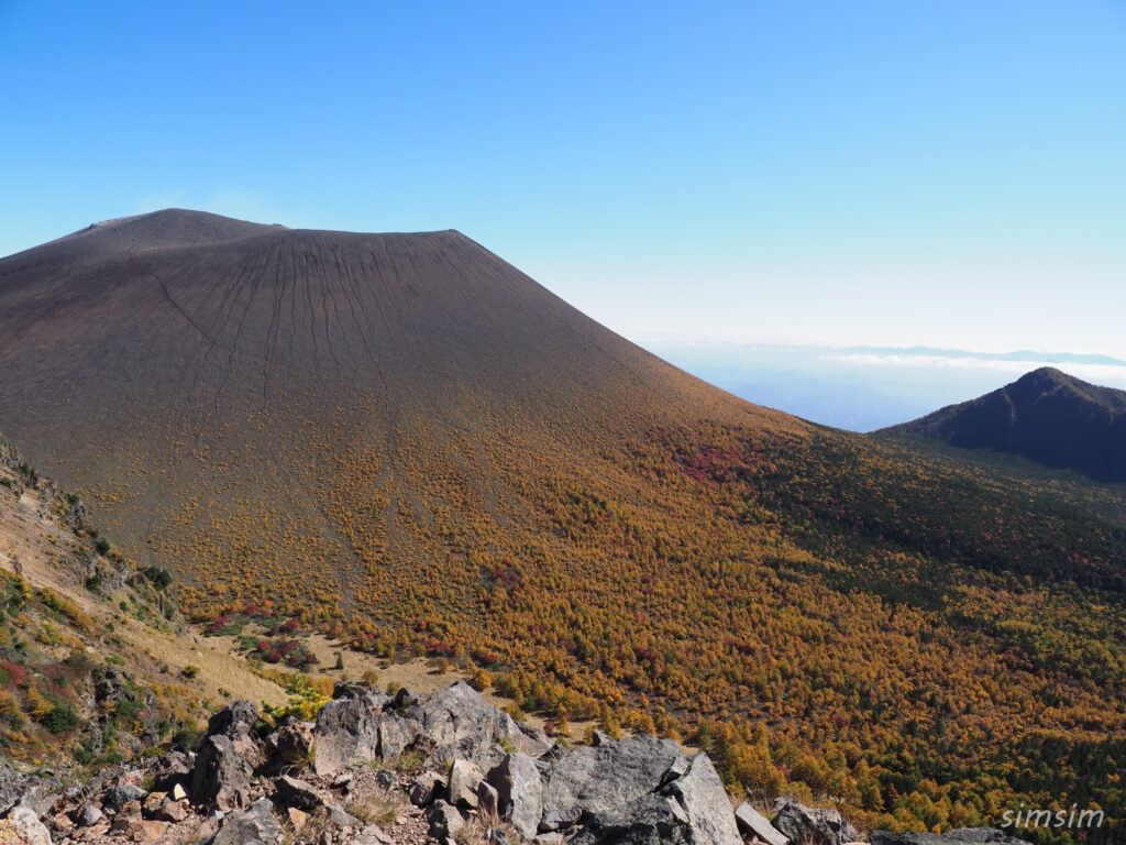 黒斑山登山　外輪山周回コース　仙人岳