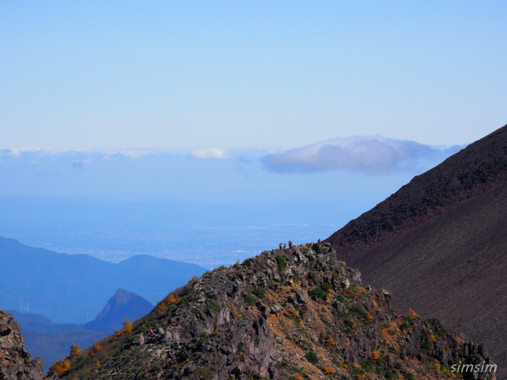 黒斑山登山　外輪山周回コース