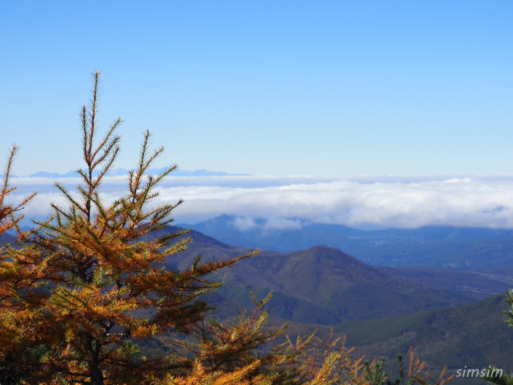 黒斑山登山　外輪山周回コース