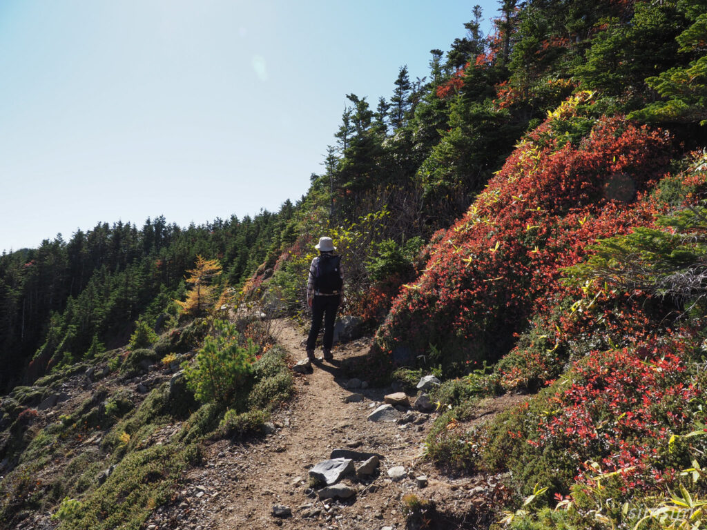 黒斑山登山　外輪山周回コース