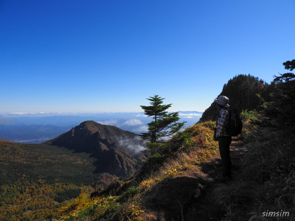 黒斑山登山　外輪山周回コース