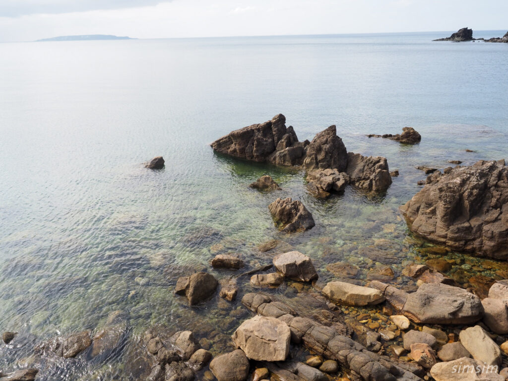 沖縄北部の海の景色