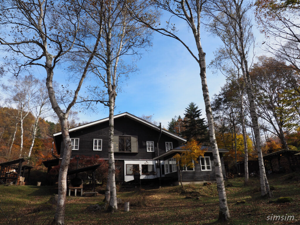 コロモデゲストハウス　庭の雰囲気