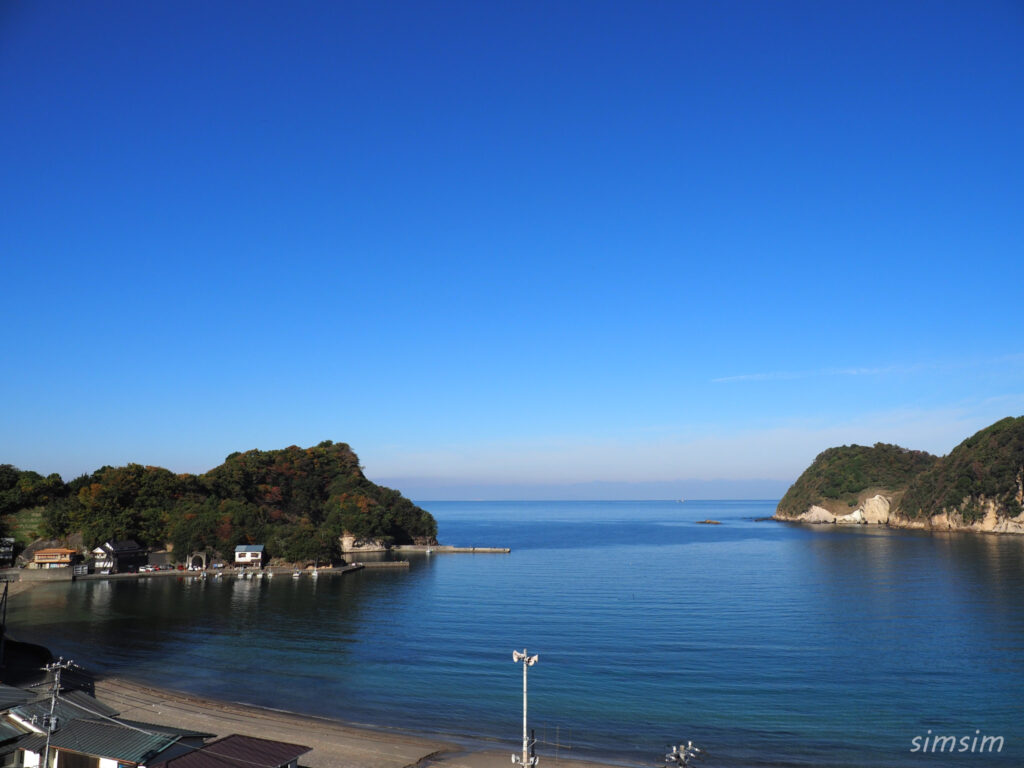 伊豆ドライブ 岩地海岸駐車場