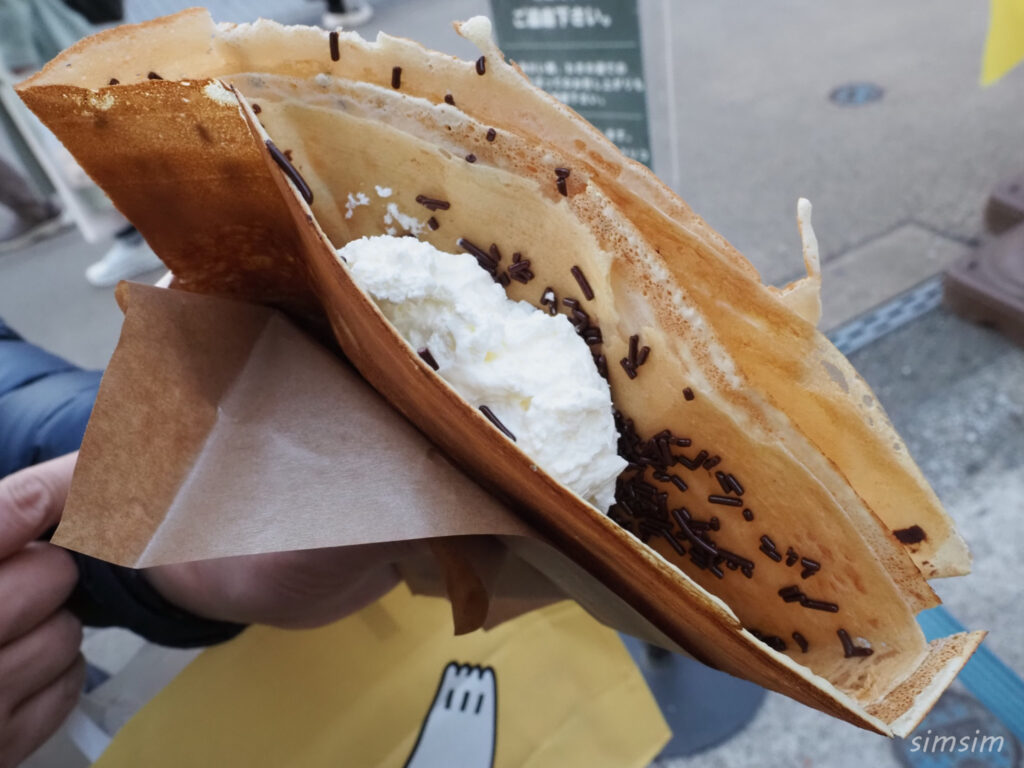 コクリコのクレープ