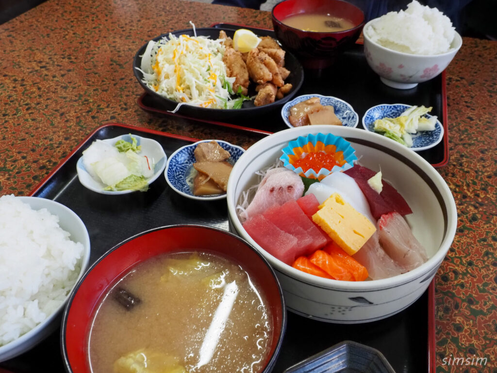 ほりぞえ 刺身定食