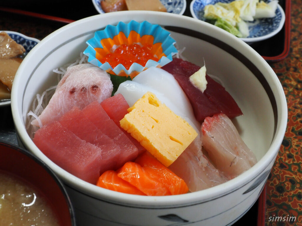 ほりぞえ 刺身定食