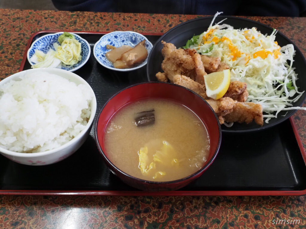 ほりぞえ 海鮮から揚げ定食