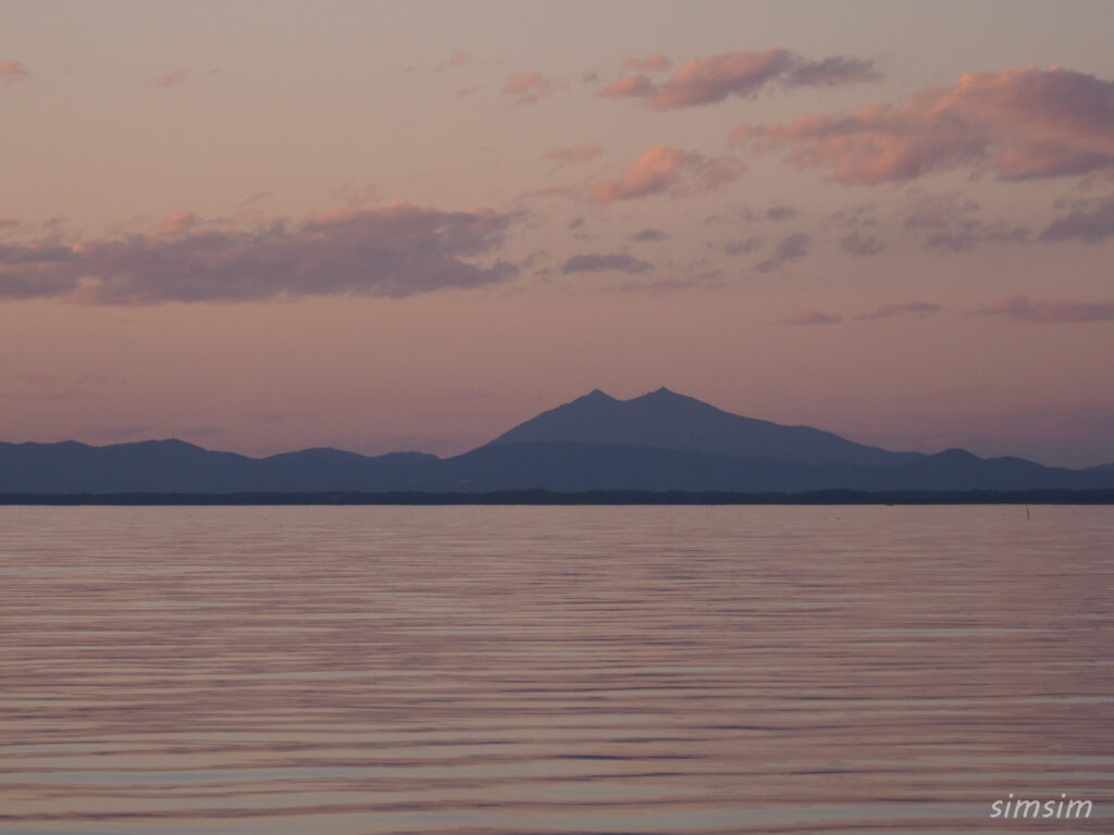 天皇崎公園 夕陽