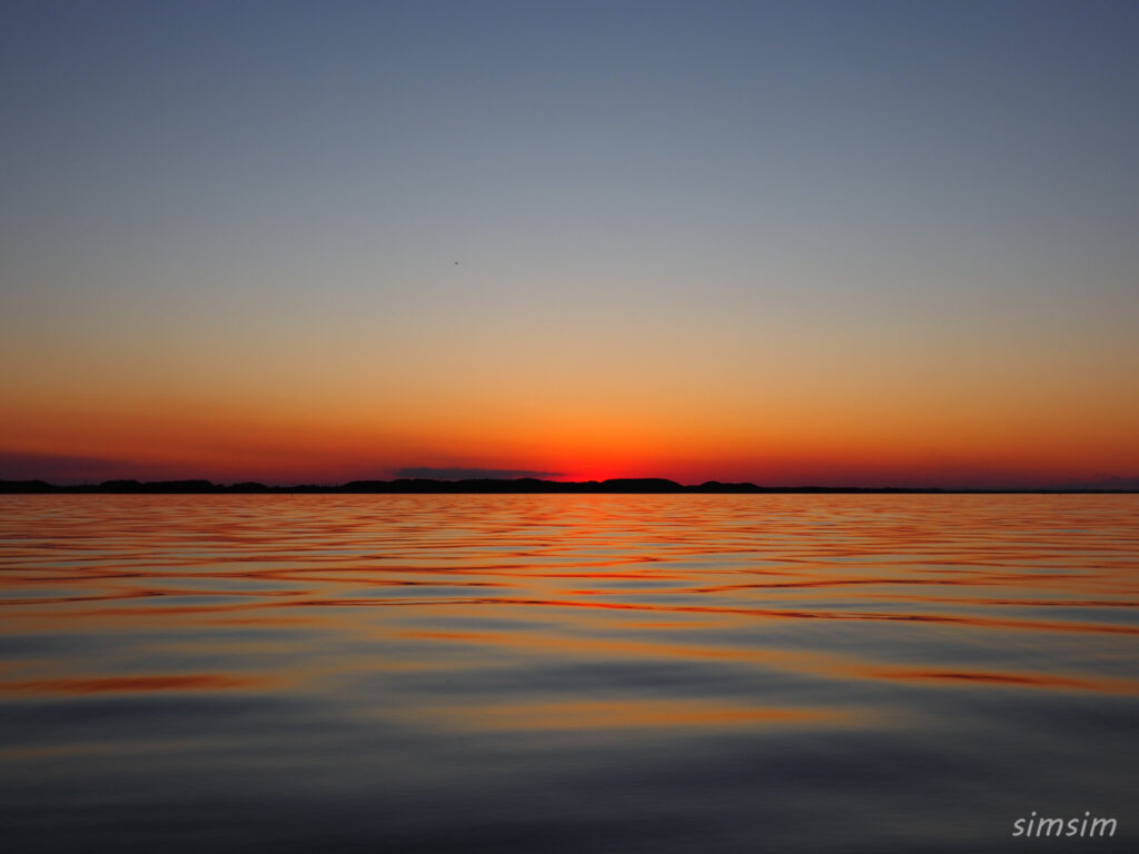 天皇崎公園 夕陽