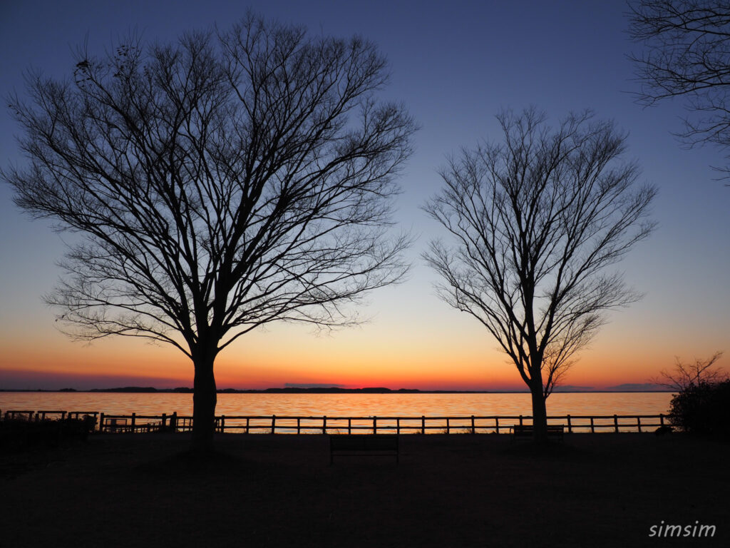 天皇崎公園 夕陽