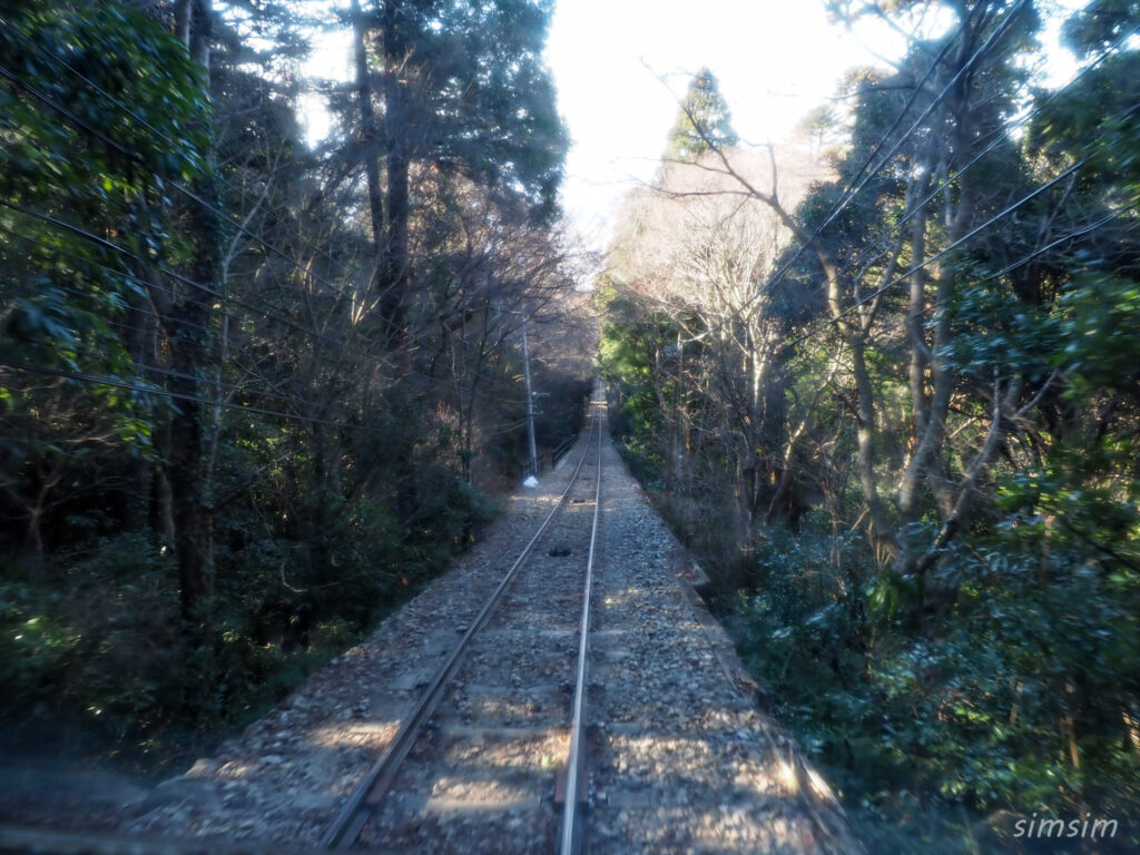 筑波山　ケーブルカー