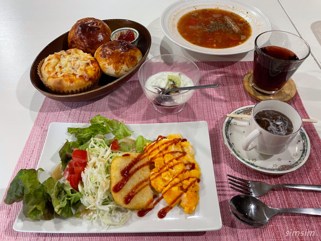 ペンション＆レストラン花海月　朝食