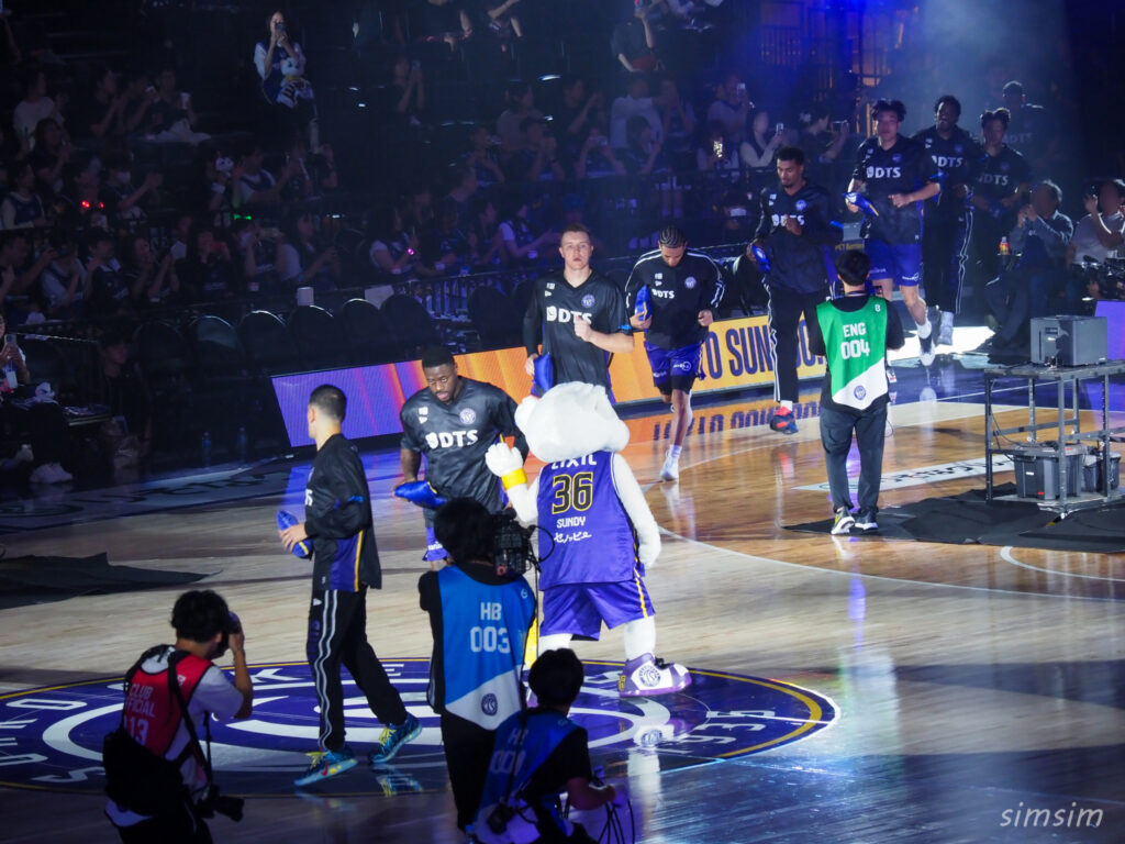 トヨタアリーナ東京 Bリーグ バスケ観戦
