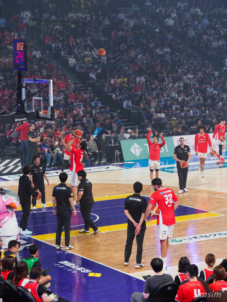 トヨタアリーナ東京 Bリーグ バスケ観戦