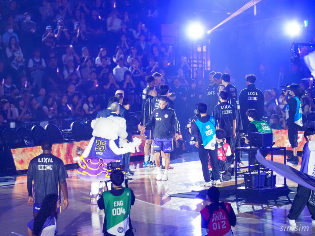 トヨタアリーナ東京 Bリーグ バスケ観戦