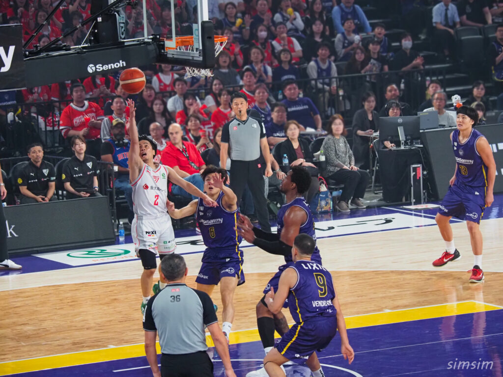 トヨタアリーナ東京 Bリーグ バスケ観戦